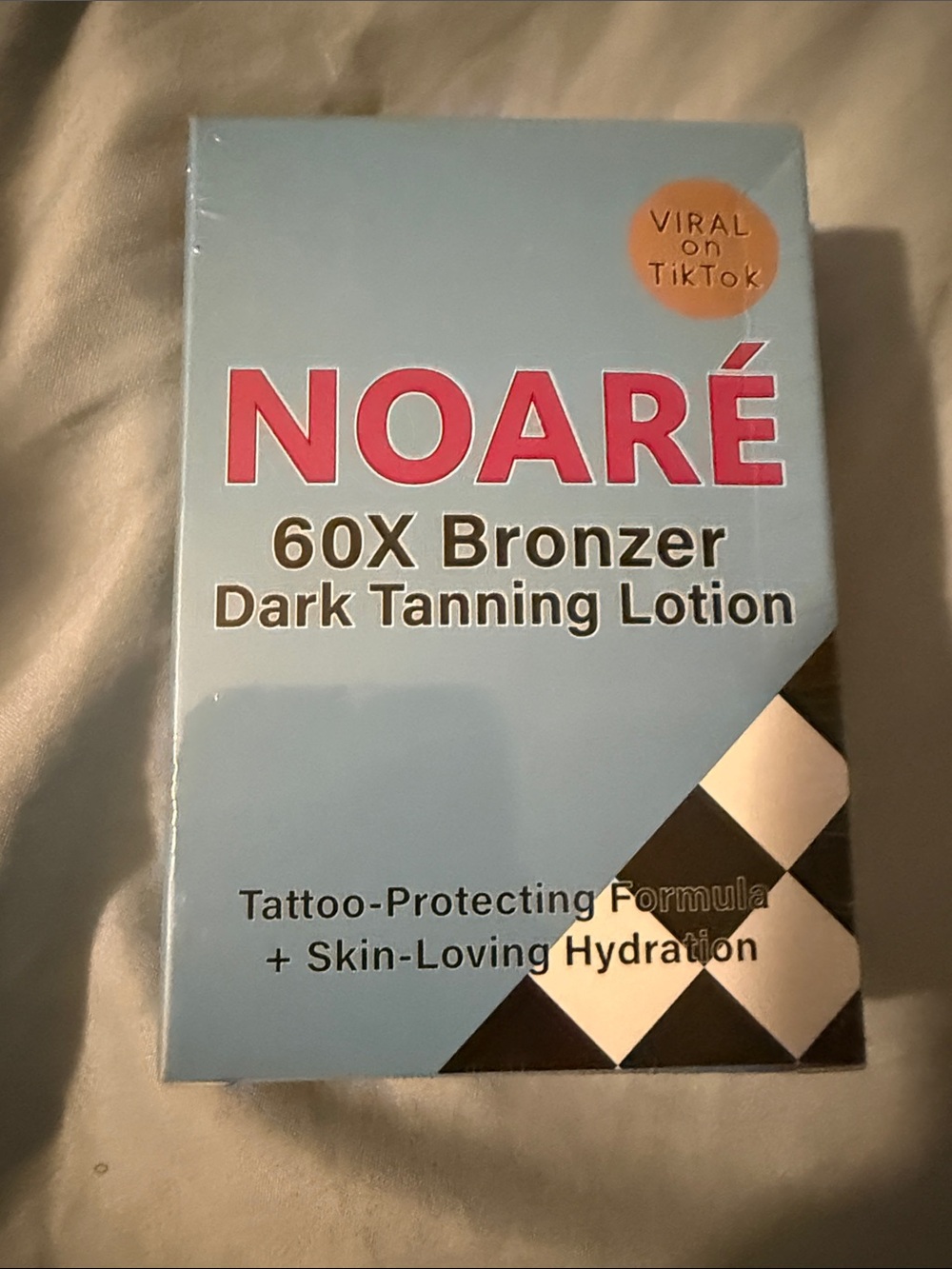 60X Bronzer Dark Tanning Lotion — Blue